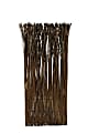 Realspace™ Bamboo Willow Screen, 48"H x 21-1/2"W x 7"D, Brown
