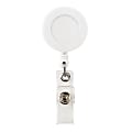 Office Depot® Brand Retracting ID Card Reel, White 1 thumbnail image
