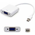 AddOn 8in Micro-HDMI Male to VGA Female White Active Adapter Cable - 100% compatible and guaranteed to work