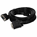 AddOn 25ft VGA Male to VGA Male Black Cable For Resolution Up to 1920x1200 (WUXGA) - 100% compatible and guaranteed to work