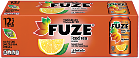 Fuze® Tea With Lemon, 12 Oz, Carton Of 24 1 thumbnail image
