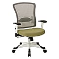 Office Star™ Space Seating Mesh Mid-Back Chair, Lily Pad/White