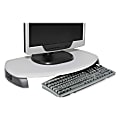 Kantek LCD/CRT Stand with Keyboard Storage - Two Tone Gray - Up to 21" Screen Support - 80 lb Load Capacity - LCD, CRT Display Type Supported13.3" Width - Desktop - Medium Density Fiberboard (MDF) - Light Gray, Dark Gray 1 thumbnail image