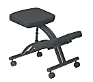Office Star™ Work Smart Ergonomic Knee Chair, Black 1 thumbnail image