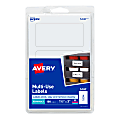 Avery® Removable Labels, 5440, Rectangle, 1-1/2" x 3", White, Pack Of 150 1 thumbnail image