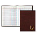 Office Depot® Brand 12-Column Accounting Book, 9 1/4" x 7", Red Cover 1 thumbnail image