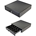 apg®Standard- Duty Point of Sale Cash Drawer | Vasario Series VP101-BL1616 - 5 Bill - 5 Coin - Black 1 thumbnail image
