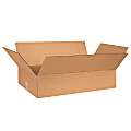 Partners Brand Corrugated Boxes, 8"H x 20"W x 30"D, Kraft, Pack Of 15