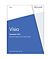 Microsoft® Office Visio® Standard 2013, English Version, Product Key