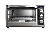 Black & Decker Countertop Convection Toaster Oven - Toast, Bake, Broil, Keep Warm - Black