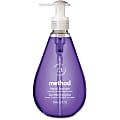 Method French Lavender Gel Hand Wash - French Lavender Scent - 12 fl oz (354.9 mL) - Pump Bottle Dispenser - Bacteria Remover - Hand - Lavender - Non-toxic, Triclosan-free, pH Balanced, Anti-irritant - 6 / Carton