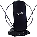 Supersonic SC-605 HDTV and Digital Amplified TV Indoor Antenna - 40Mile - 30dB - Satellite HDTV, Radio Communication - Desktop