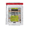 MMF Industries Tamper-Evident Bundle Bags, 4 Capacity, Self-Seal Adhesive, 15" x 20", Clear, Box Of 250 1 thumbnail image