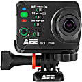AEE S71T Plus Digital Camcorder - Touchscreen LCD - 4K - Black