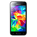 Samsung Galaxy S5 Mini G800A Refurbished Cell Phone, Black, PSC100721