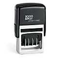 2000 PLUS® Date Message Dater Stamp Entered, Scanned, Emailed, Received  Stamp, 4-in-1 Date Message Dater Self-Inking Stamp, Blue and Red Ink - 11098 1 thumbnail image