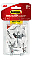 Command Small Wire Toggle Hooks, 28-Command Hooks, 32-Command Strips, Damage-Free, White