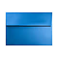 LUX Invitation Envelopes, #4 Bar (A1), Peel & Press Closure, Boutique Blue, Pack Of 1,000