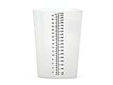 Medline Graduated Triangular Intake/Output Containers, 1 Qt, Black, Pack Of 200 1 thumbnail image