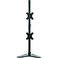Fellowes® Professional Series Freestanding Dual-Stacking Arm For Monitors Up To 32", 35 1/2"H x 15 5/16"W x 11"D, Black, 8044001 1 thumbnail image