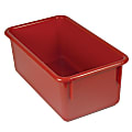 Romanoff Stowaway® Tray Without Lid, Medium Size, Red, Pack Of 5 1 thumbnail image