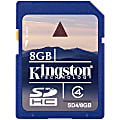 Kingston® SDHC™ Class 4 Memory Card, 8GB 1 thumbnail image