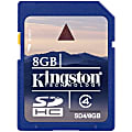 Kingston® SDHC™ Class 4 Memory Card, 8GB