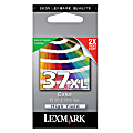 Lexmark™ 37XL High-Yield Tri-Color Ink Cartridge, 18C2180