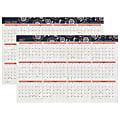 AT-A-GLANCE® Horizontal Academic/Regular Year Erasable Wall Calendar, 24" x 36", Nikko, July 2016 to December 2017 1 thumbnail image