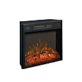 Sauder® Electric Fireplace Converter Kit, 19 5/8"H x 22 7/8"W x 7 1/8"D, Black
