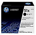 HP 51X Black High Yield Toner Cartridge, Q7551X 1 thumbnail image