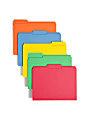 Smead® Color File Folders, With Reinforced Tabs, Letter Size, 1/3 Cut, Assorted Colors, Box Of 100 1 thumbnail image
