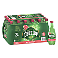 Perrier Flavored Sparkling Mineral Water, Watermelon, 16.9 Oz, Pack Of 24 Bottles