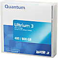 Quantum® LTO Ultrium 3 Data Cartridge, 400GB/800GB