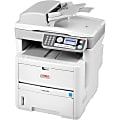 Oki MB400 MB480 LED Multifunction Printer - Monochrome - Plain Paper Print - Desktop 1 thumbnail image