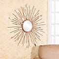 SEI Furniture Starburst Mirrored Wall Sculpture, 36" x 1 1/4", Gold 1 thumbnail image