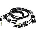 Vertiv Avocent Dual USB Keyboard and Mouse, Dual DisplayPort and Audio Cable, 6 ft.  - CBL0108 1 thumbnail image