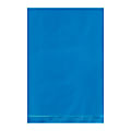 Partners Brand 2 Mil Colored Flat Poly Bags, 4" x 6", Blue, Case Of 1000