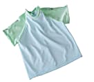 Medline Infant IV Gowns, 0 - 12 Months, Metal Snaps, Blue/Green, Pack Of 12 1 thumbnail image