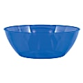 Amscan 10-Quart Plastic Bowls, 5" x 14-1/2", Bright Royal Blue, Set Of 3 Bowls 1 thumbnail image