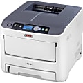 Oki C610N LED Printer - Color - 1200 x 600 dpi Print - Plain Paper Print - Desktop
