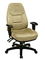 Office Star™ Work Smart High-Back Multifunction Ergonomic Chair With Ratchet Back Height Adjustment, 32 1/4"H x 25"W x 25 1/4"D, Sage (Olive)