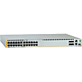 Allied Telesis AT-X930-28GTX Layer 3 Switch - 24 Ports - Manageable - 3 Layer Supported - Twisted Pair, Optical Fiber - Rack-mountable