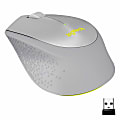 Logitech® M330 Silent Plus Wireless Mouse, Silver