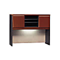 Bush Business Furniture Office Advantage Hutch 48"W, Hansen Cherry/Galaxy, Premium Installation