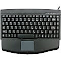 Solidtek Mini Keyboard 88 Keys with Touchpad Mouse KB-540BU - USB - 88 Key - TouchPad - PC - QWERTY 1 thumbnail image