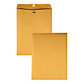 Quality Park Envelopes, 10" x 13", Clasp Closure, Brown, Box Of 250