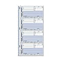 Rediform Two-Part Self-Stick Message Book, 2-3/4" x 6", Black/White, 400 Sheets 1 thumbnail image
