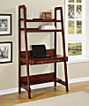 Altra™ Ladder Desk, 72"H x 36"W x 21"D, Mahogany