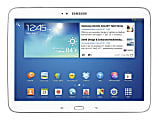 Samsung Galaxy Tab® 3 Tablet, 10.1" Screen, 16GB Memory, 16GB Storage, Android 4.2 Jelly Bean, White